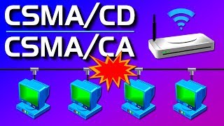 CSMACD and CSMACA Explained [upl. by Dale854]