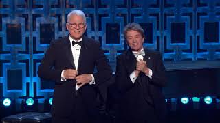 Martin Short and Steve Martin  David Letterman Mark Twain Award [upl. by Lledraw89]