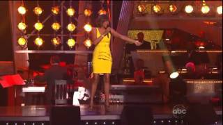 Whitney Houston DWTS Finale 11 24 2009 I Wanna Dance With Somebody YouTube [upl. by Anirhtak]