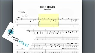 Hit It Harder Rockschool Grade 2 Guitar [upl. by Iand]