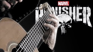 THE PUNISHER Main Theme  Classical Guitar Cover BeyondTheGuitar [upl. by Ranchod]