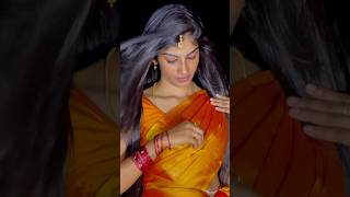 yellow saree❌Orange saree✅ 😂 sakthi sakthiofficial mattasong goatmovie [upl. by Akinahs577]