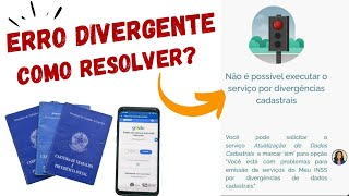 ERRO DIVERGENTE COMO RESOLVER [upl. by Imot742]