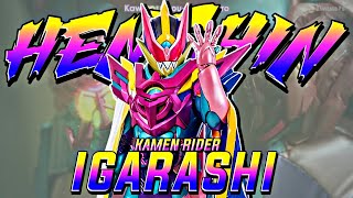 KAMEN RIDER IGARASHI HENSHIN amp FINISHER [upl. by Fulton897]