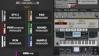 Merging KORG PA Arranger Styles amp Sounds from different SETs  Korg PA Manager Software Version 2 [upl. by Utham311]