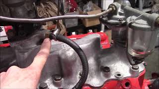 4953 Ford Flathead PCV valve setup [upl. by Particia382]