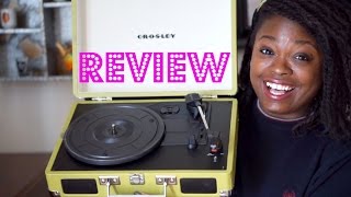 I bought a Record Player  Crosley Cruiser Review  87PAGES [upl. by Ecnarual160]