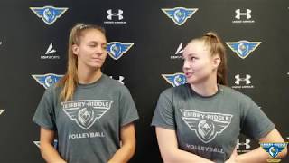 2019 EmbryRiddle Volleyball Preview [upl. by Boccaj962]