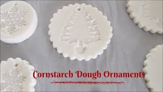 Cornstarch Dough Ornaments [upl. by Kimitri742]