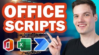 👩‍💻 How to use Office Scripts in Excel amp Power Automate [upl. by Kubetz240]