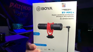 Boya BYMM1 video microphone test and review [upl. by Erdrich]