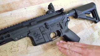 Armalite M 15 Tactical 18quot [upl. by Archibald]