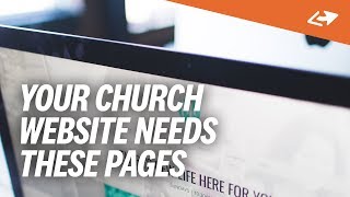 5 Important Pages Every Church Website NEEDS Beyond The Homepage [upl. by Ahsikat742]