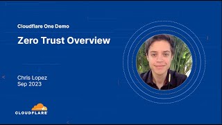 Cloudflare One  Zero Trust Platform Overview [upl. by Hamlen]