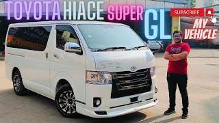 টয়োটা হাইস সুপার জিএল ২০১৯ মডেল ll TOYOTA HIACE SUPER GL FULL SPECIFICATION amp PRICE IN BANGLADESH [upl. by Fulmis]