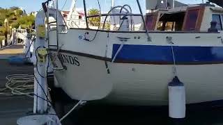 Gulf 32 pilothouse for sale by Rifkin Yachts SOLD [upl. by Ronny]