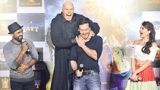 UNCUT Flying Jatt Trailer Launch  Tiger Shroff Jacqueline Fernandez amp Nathan Jones [upl. by Yrral97]