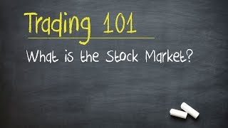 Trading 101 What is the Stock Market [upl. by Tavey]