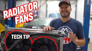 Tech Tip Tuesday How to Power Electric Cooling Fans Must See [upl. by Taite205]