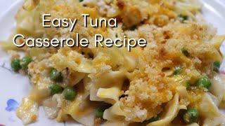 Easy Tuna Casserole Recipe  MOLCS Easy Recipes [upl. by Eillom]