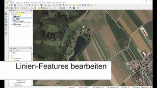 QGIS ShapeDatei erstellen digitalisieren und Bearbeiten  Deutsch  German [upl. by Hakceber607]