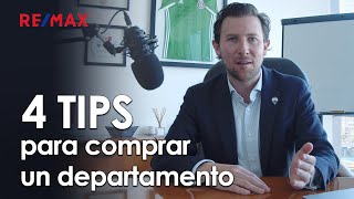 4 Tips para comprar un departamento  Consejos Inmobiliarios [upl. by Gwennie]