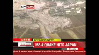 Japan Earthquake Tsunami Hits After 89 Quake [upl. by Nosde264]