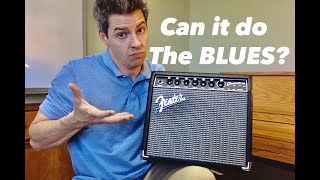 The Fender Champion 20 vs The BLUES Review and Settings Demo [upl. by Ennasus]