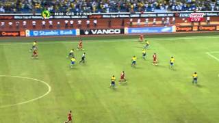 Gabon 3  2 Maroc Quel match  20120127 [upl. by Ahsatniuq]