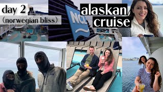 Alaskan Cruise  Embarkation and At Sea Onboard the Norwegian Bliss [upl. by Lletram908]