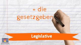 Grundgesetz erklärt Gewaltenteilung Legislative Exekutive Judikative [upl. by Clarkson]