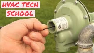 HVAC TECH School Gas Pressure Regulators Made Easy [upl. by Icats]