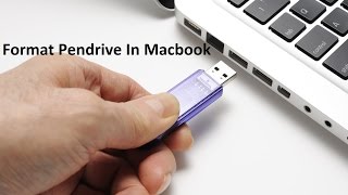 How To Format a USB drive on MacBook [upl. by Cornew]