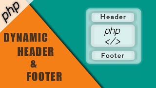 PHP  Dynamic Header amp Footer  How To Include Header and Footer In Html  Header and Footer In PHP [upl. by Nomma]