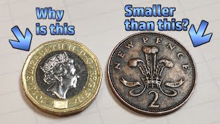 Why Is The UK 2 Pence Coin So Big A Rambling Look At British Currency [upl. by Nigrom119]