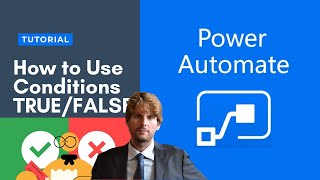 Power Automate Tutorial  How to use conditions [upl. by Drallim]