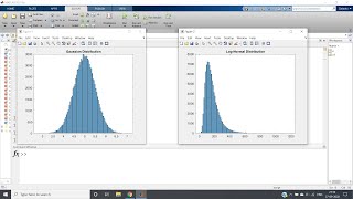 Log Normal Distribution in Statistics MATLAB Implementation [upl. by Alida]