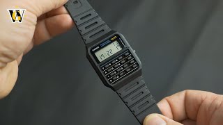 The iconic Casio Calculator watch  a MUST for every geek [upl. by Kemeny916]