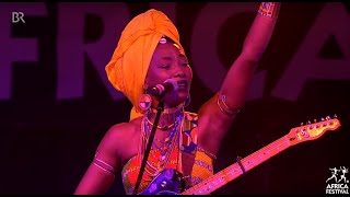 Fatoumata Diawara in Concert  30th Africa Festival Würzburg 2018 [upl. by Bristow]