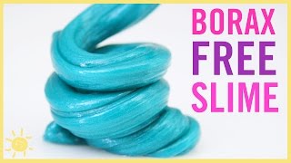 BEST Kid Friendly Slime NO Borax [upl. by Ariadne]