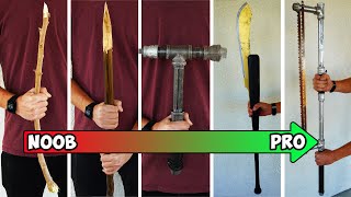 Testing 5 DIY Apocalypse Survival Weapons TERRIBLE TO AMAZING [upl. by Eenaffit441]