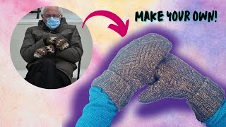 How To Make Mittens  Free Pattern [upl. by Yanaj]