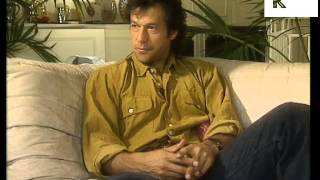 1990s Interview Cricketer Imran Khan at Home [upl. by Nael628]