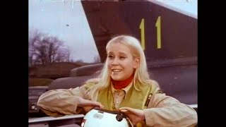 Agnetha Fältskog ABBA  Nu ska vi opp opp opp Swedish TV 4k [upl. by Joice554]