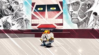 Armored titan appears 60FPS  Attack on Titan episode 2 [upl. by Neitsirhc]