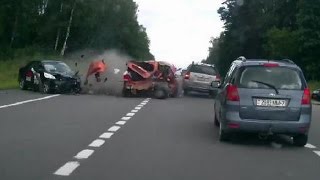 Compilation dAccidents de Voitures n°365  Car Crash Compilation  Sept 2016 [upl. by Lemaceon]