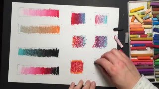 10 Oil Pastel Techniques [upl. by Heigho]