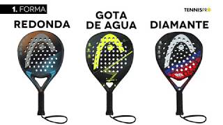 ¿Cómo Escoger Une pala De Padel [upl. by Lilaj]