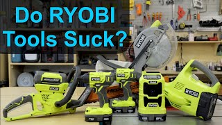 Are Ryobi Tools Any Good Scale from 110 [upl. by Ardnnek540]