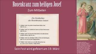 Rosenkranz zum heiligen Josef [upl. by Ynaoj156]